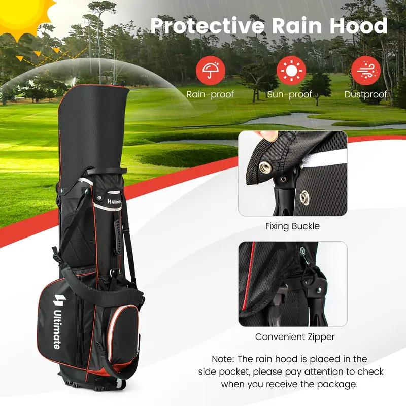 GoPlus 14-Fach-Top-Teiler-Golf-Standtasche