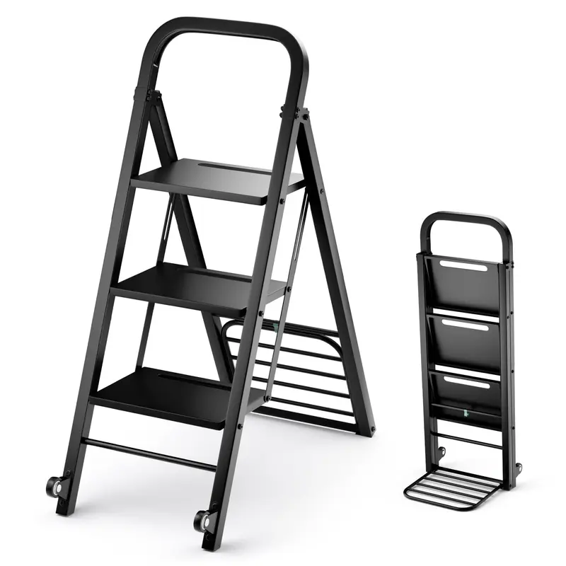 Goplus 2-in-1 umwandelbarer Handwagen und Stehleiter