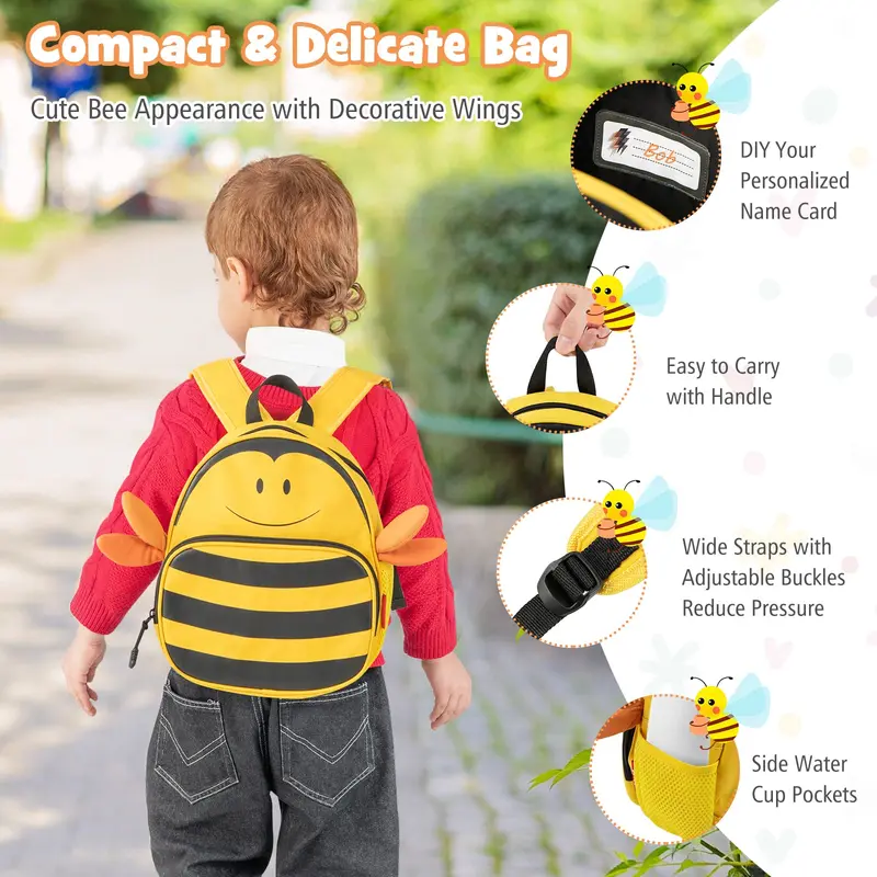 Goplus 2-teiliges Kinder-Koffer-Set: 18"-Handgepäck & Fahrbarer Koffer mit Spinner-Rädern