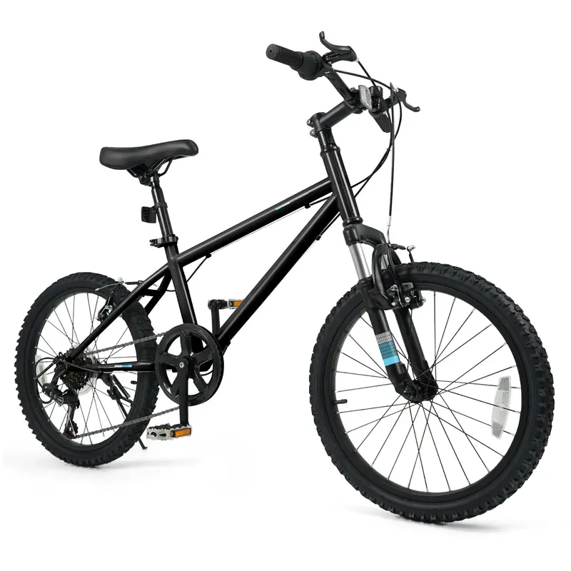 Goplus 20-/24-Zoll-Mountainbike für Kinder mit 6-Gang-Antrieb und Federungsgabel