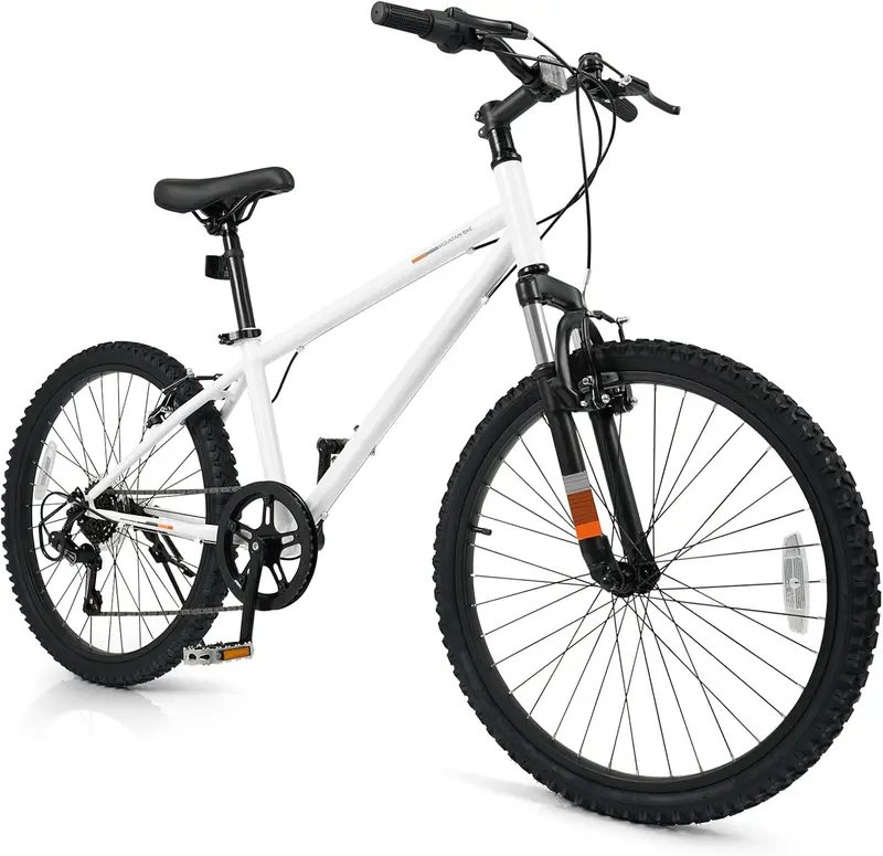 Goplus 20-/24-Zoll-Mountainbike für Kinder mit 6-Gang-Antrieb und Federungsgabel