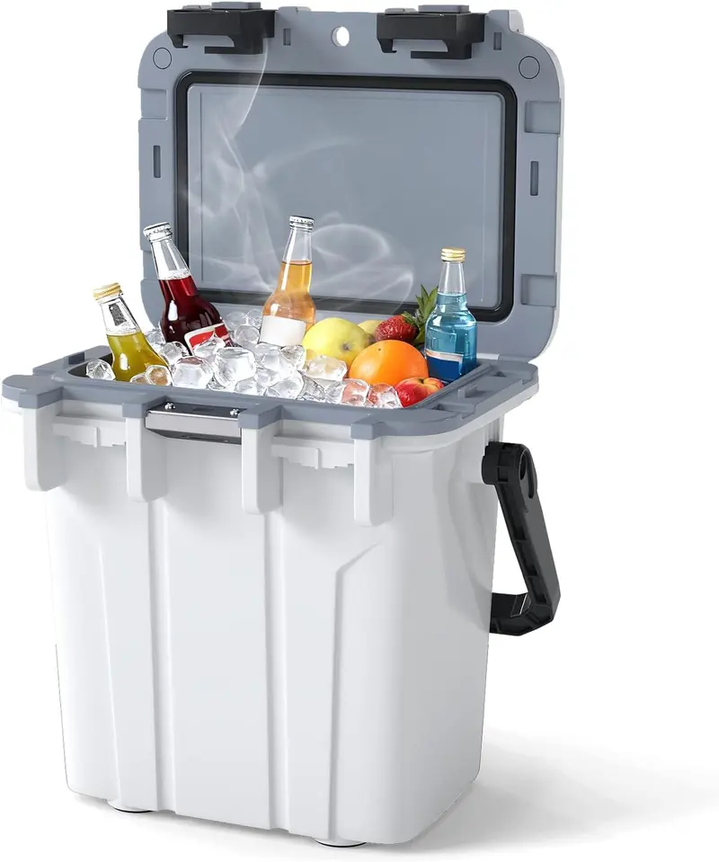 Goplus 21 QT ultraleichter, spritzgegossener Kühler mit Griffen und Flaschenöffner 2