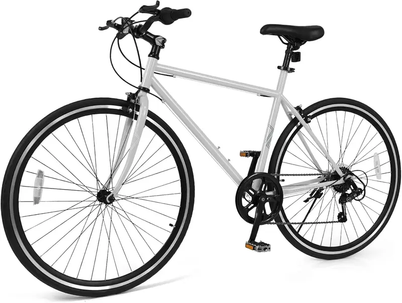 Goplus 26"-Mountainbike mit 6-Gang-Antrieb, vorderer und hinterer Doppelbremse