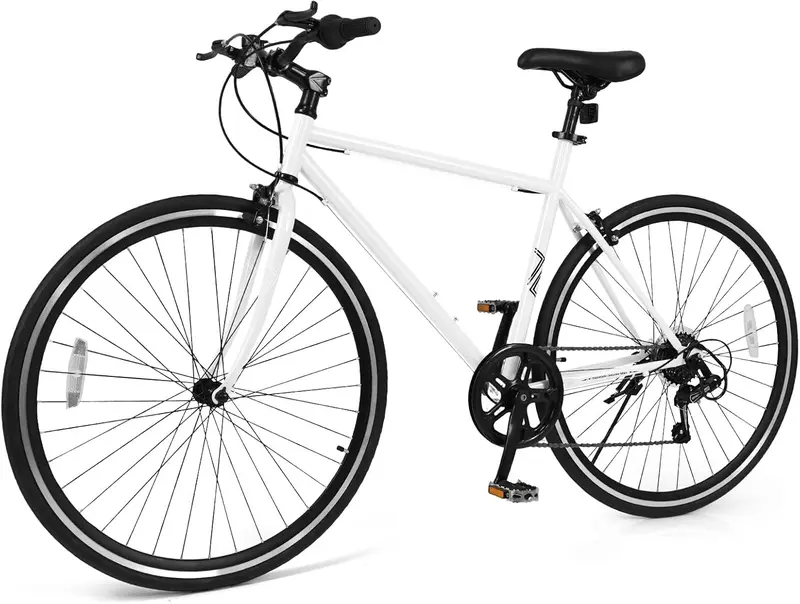 Goplus 26"-Mountainbike mit 6-Gang-Antrieb, vorderer und hinterer Doppelbremse