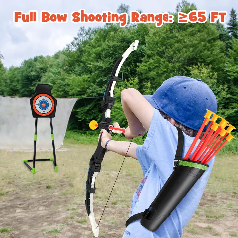 Goplus 2er-Set Bogen und Pfeile für Kinder