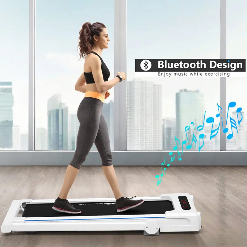 Goplus 3-in-1-Laufband unter dem Schreibtisch mit abnehmbarem Arbeitsplatz