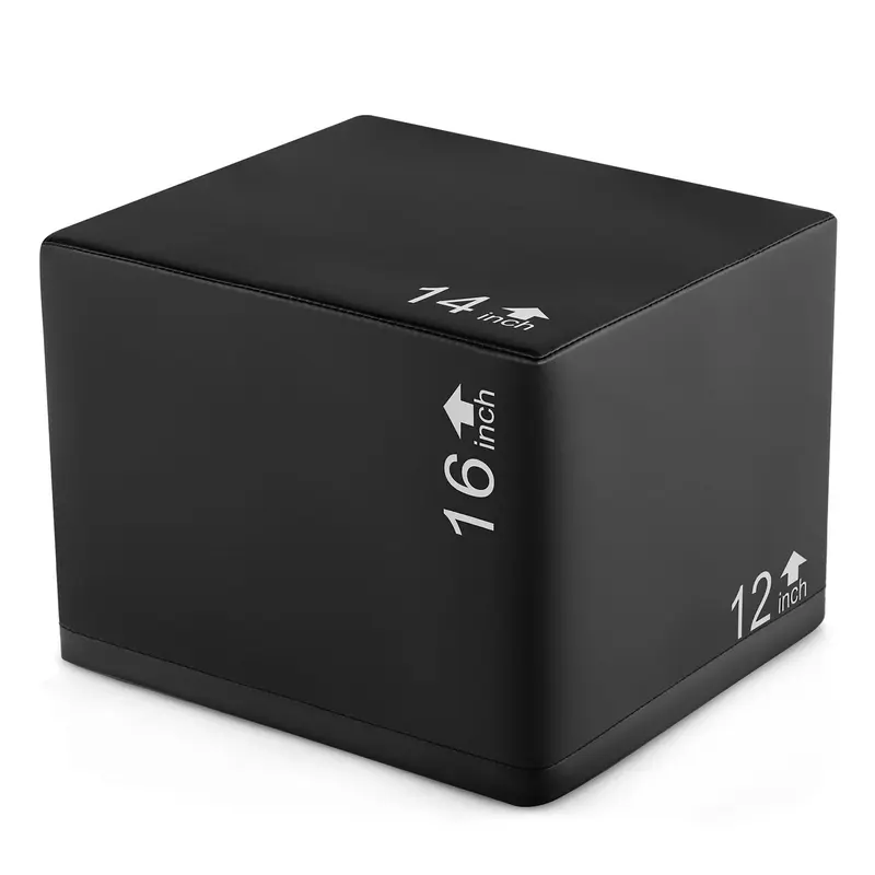 Goplus 3-in-1 Plyometrische Sprungbox aus hochdichtem Schaumstoff