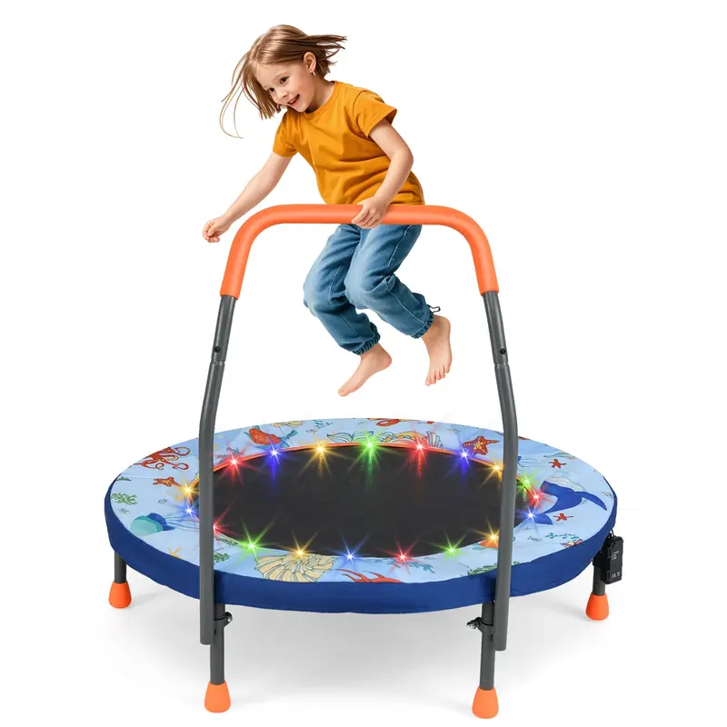 Goplus 36"-Klapptrampolin für Kleinkinder