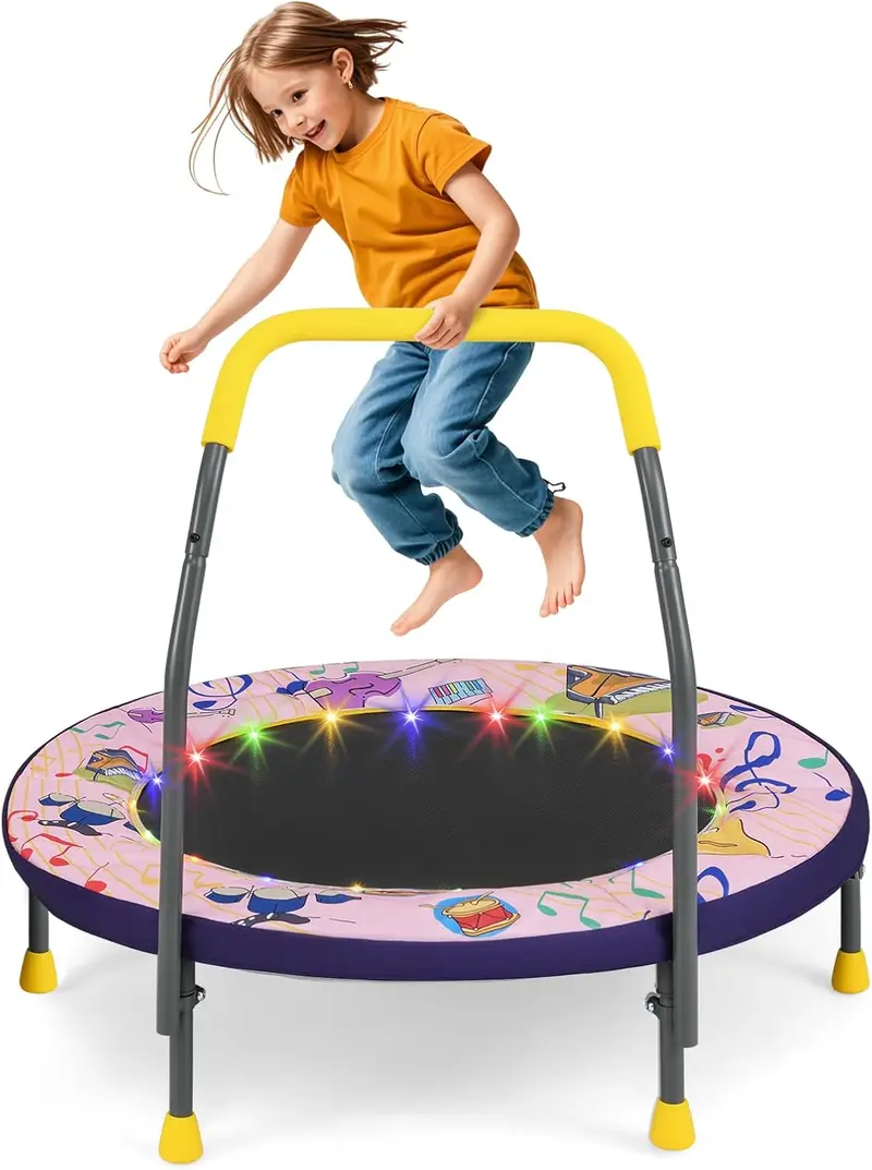 Goplus 36"-Klapptrampolin für Kleinkinder