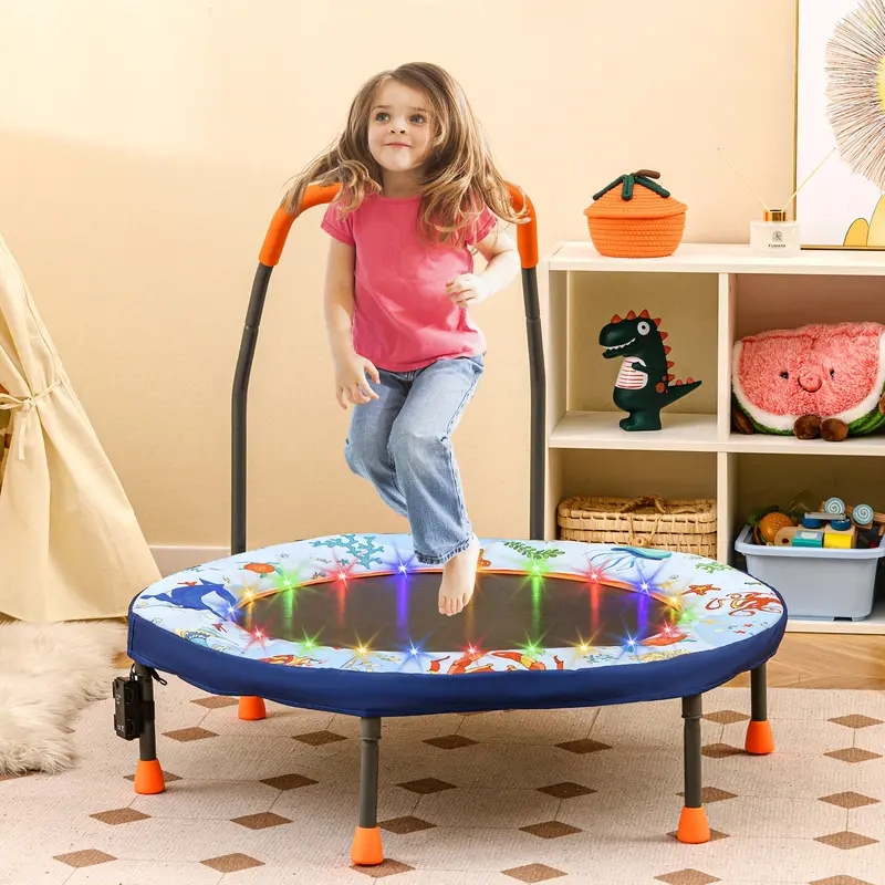 Goplus 36"-Klapptrampolin für Kleinkinder