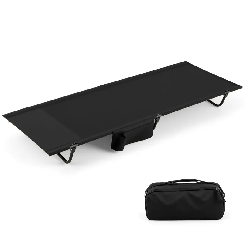 Goplus 4,3 lbs ultraleichtes faltbares Campingbett mit Tragkraft bis 150 kg