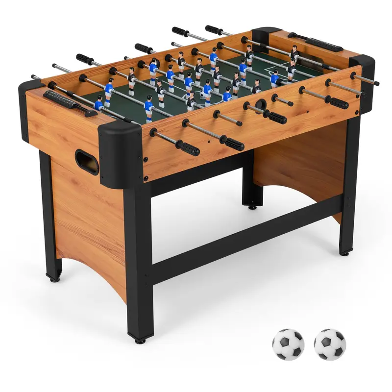 GoPlus 47"-Fußball-Tisch für Wettkämpfe in voller Größe mit 22 Figuren und 2 Bällen