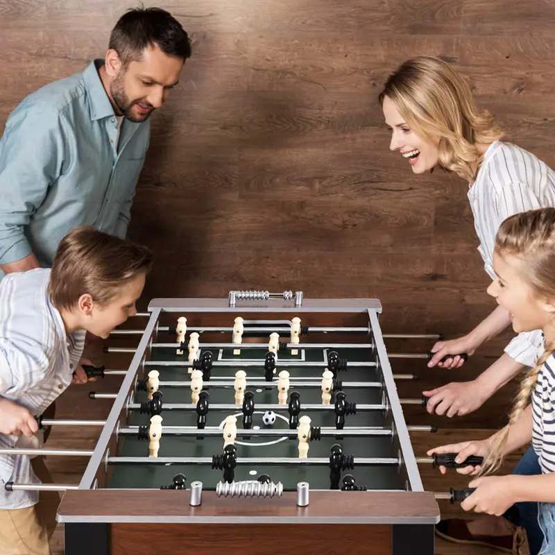Goplus 54"-Kicker für Erwachsene, vollformatige Spiel-Tische mit 2 Bällen 2