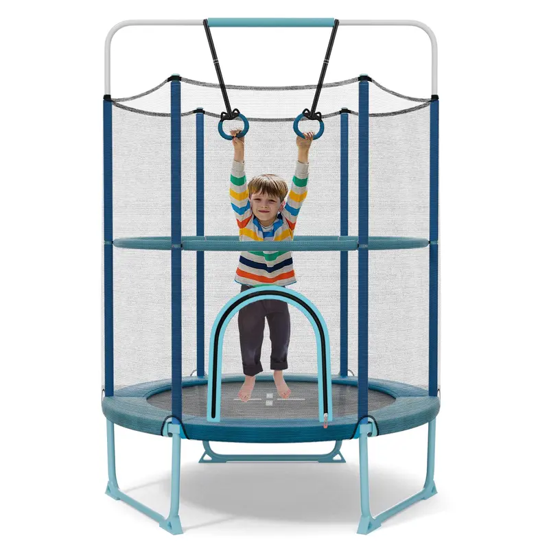 Goplus 60"-Trampolin für Kinder, 3-in-1-Trampolin für Kleinkinder