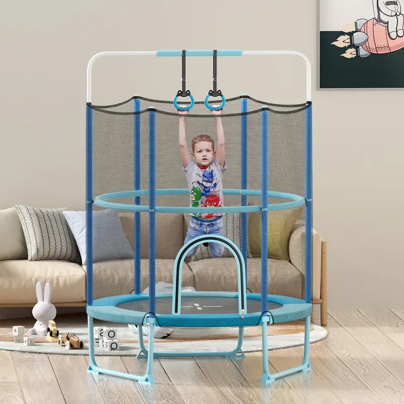 Goplus 60"-Trampolin für Kinder, 3-in-1-Trampolin für Kleinkinder 2