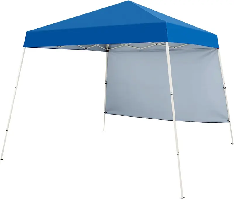 Goplus 8 × 8 ft (ca. 2,4 × 2,4 m) Pop-up-Partyzelt mit einer Seitenwand