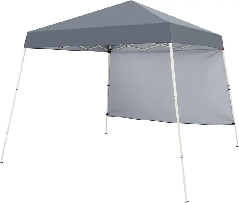 Goplus 8 × 8 ft (ca. 2,4 × 2,4 m) Pop-up-Partyzelt mit einer Seitenwand