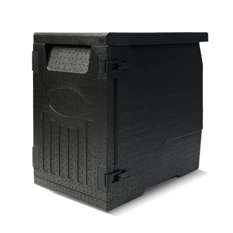 Goplus 91-Qt-isoliertes Lebensmittel-Pan-Trägergerät | Leichtes Frontlade-Lebensmittel-Warmhalte- und Kühlgerät