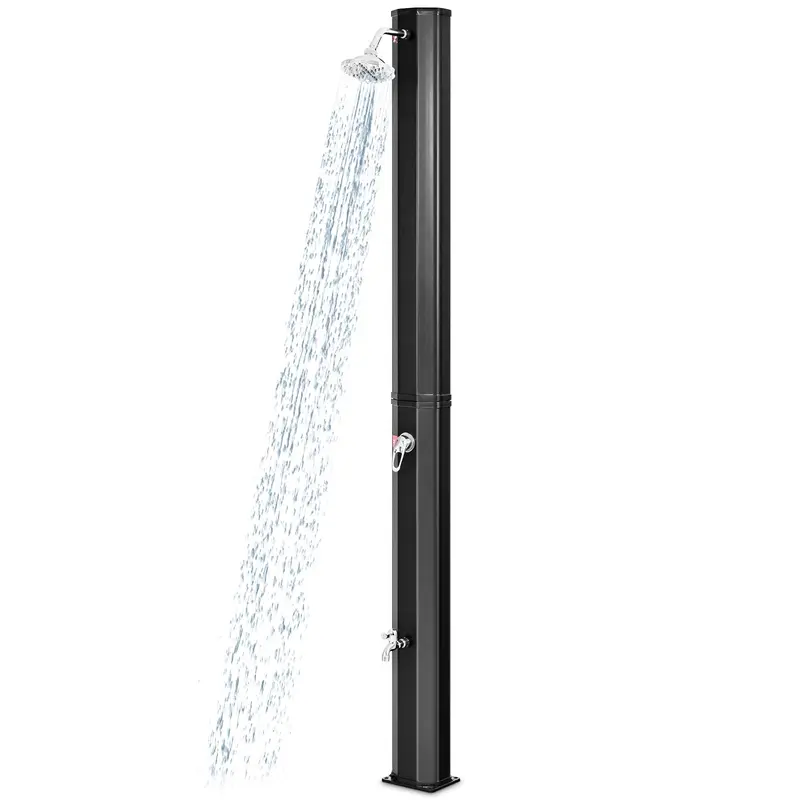 GoPlus 9,3-Gallonen-Solar-Dusche für den Außenbereich