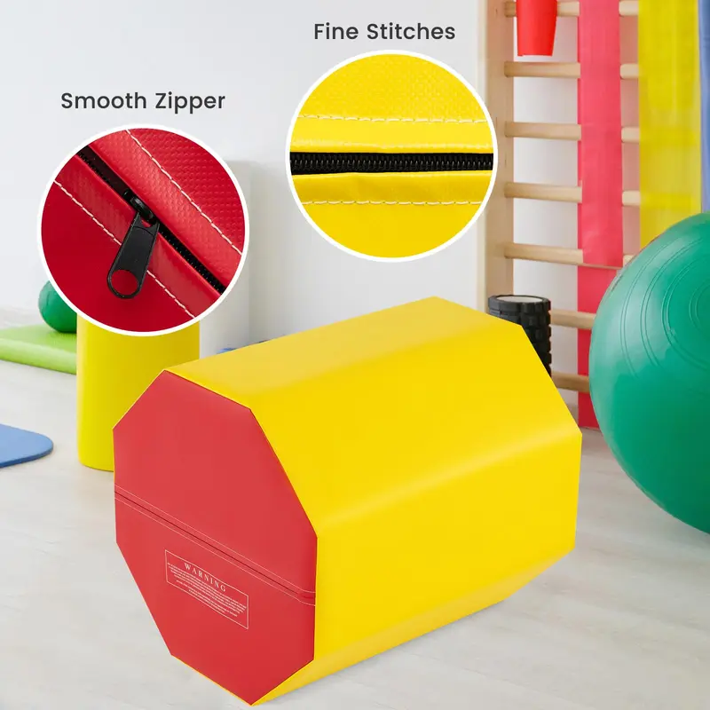 Goplus-Acht-Eck-Turnmatte für Gymnastik, 24,5" x 26"