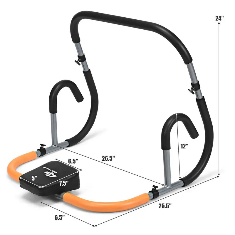 GOPLUS Bauchtrainer für Crunch-Übungen