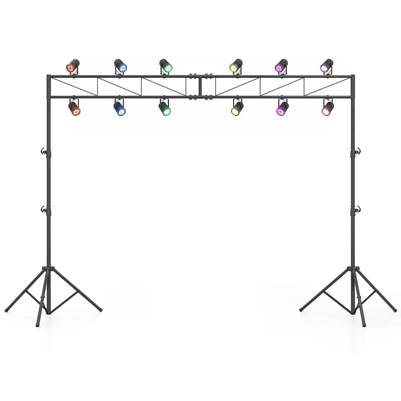 GoPlus-Beleuchtungs-Traversensystem mit 12 Lichtern und Traglast von 50 kg