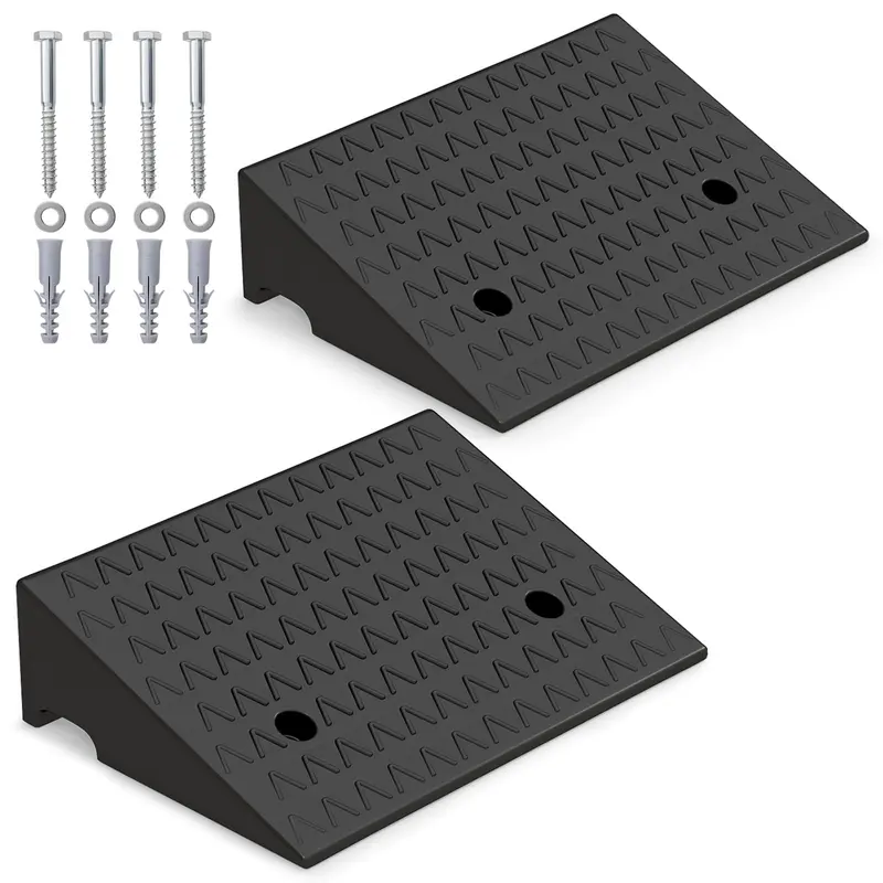 Goplus Bordsteinkante-Rampe (2er-Pack)