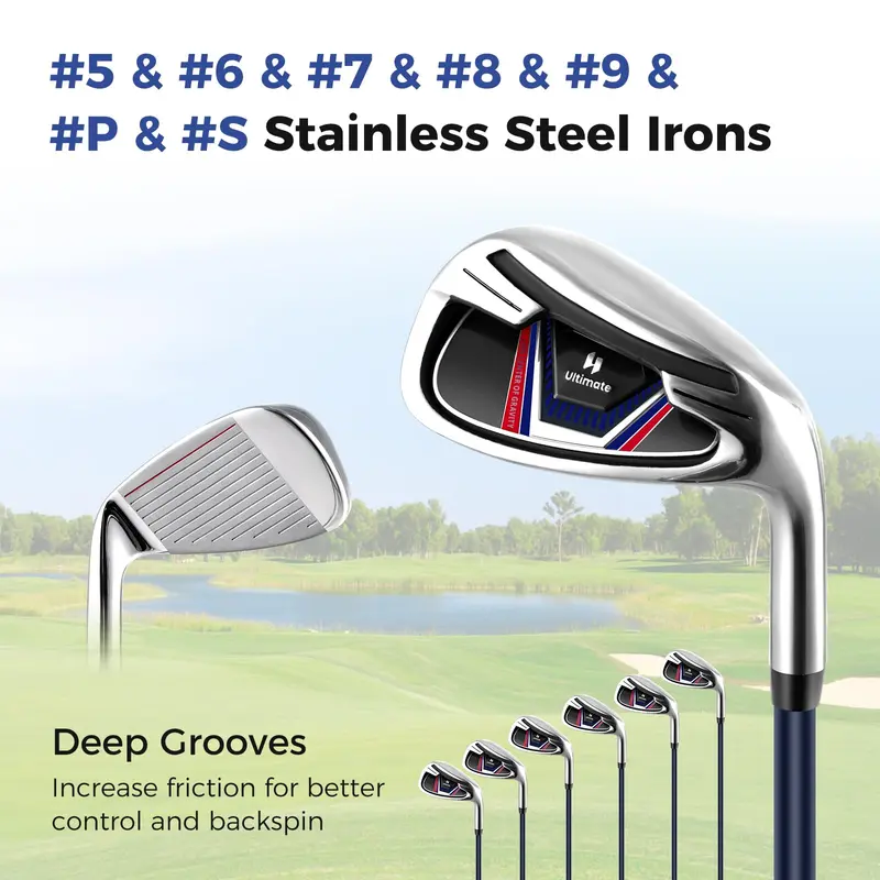 GoPlus Complete Golf-Club-Set für Herren