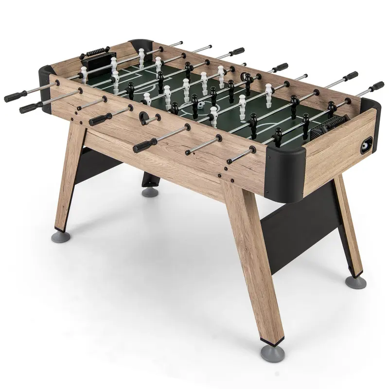 GoPlus-Fußballtisch für Erwachsene, 137 cm (54 Zoll), Wettkampf-Größe mit 2 Bällen und 26 Figuren