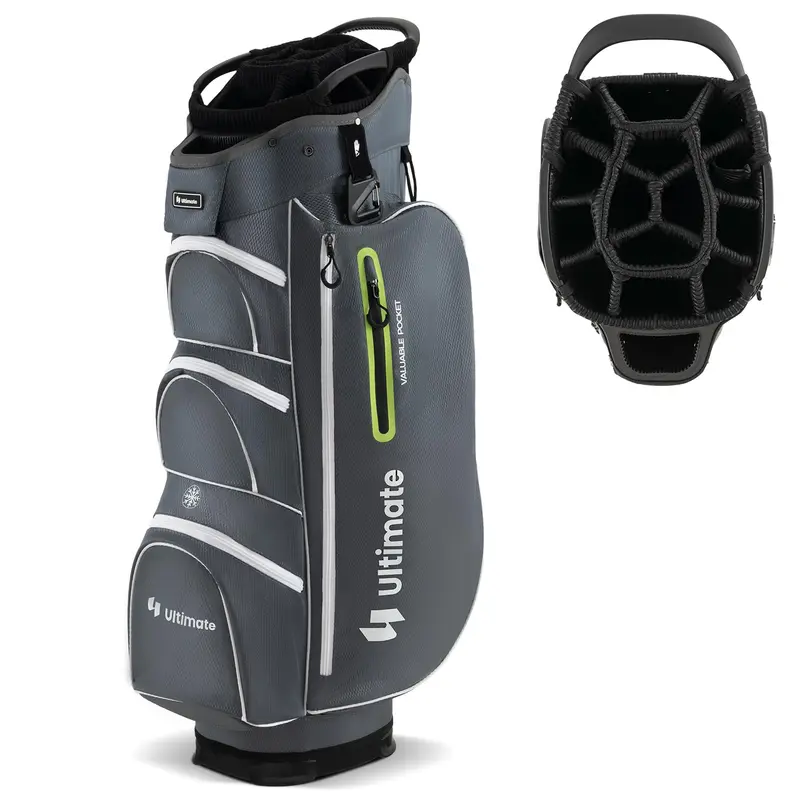 GoPlus Golf-Cart-Tasche mit 15-Fach-Top-Teiler