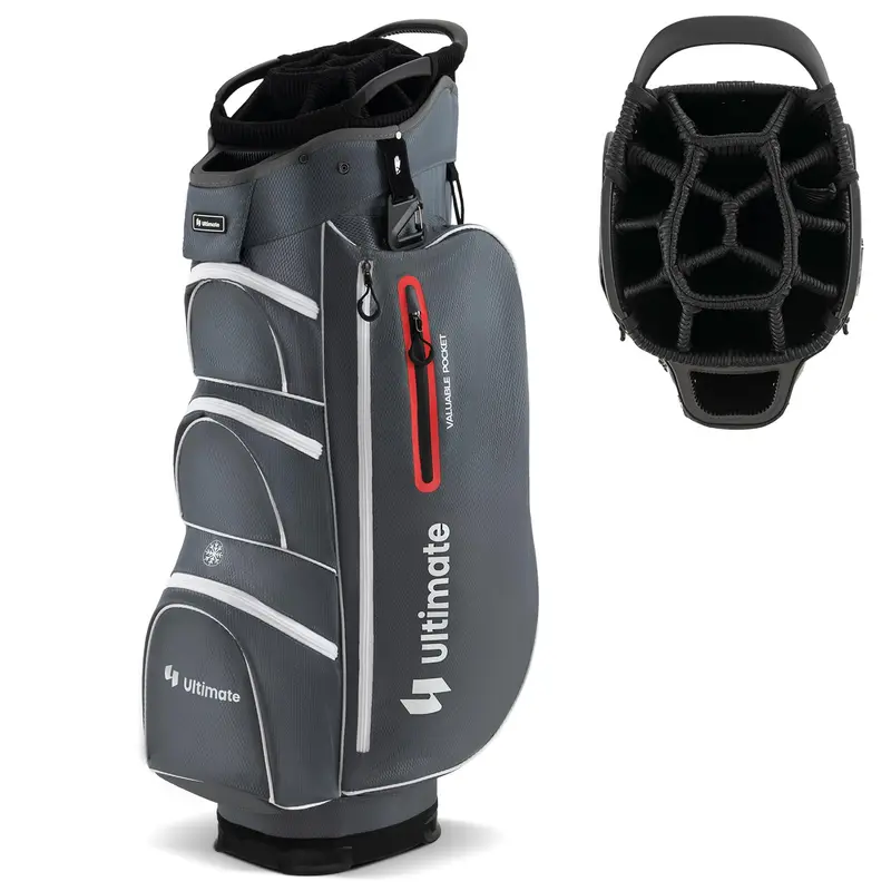 GoPlus Golf-Cart-Tasche mit 15-Fach-Top-Teiler