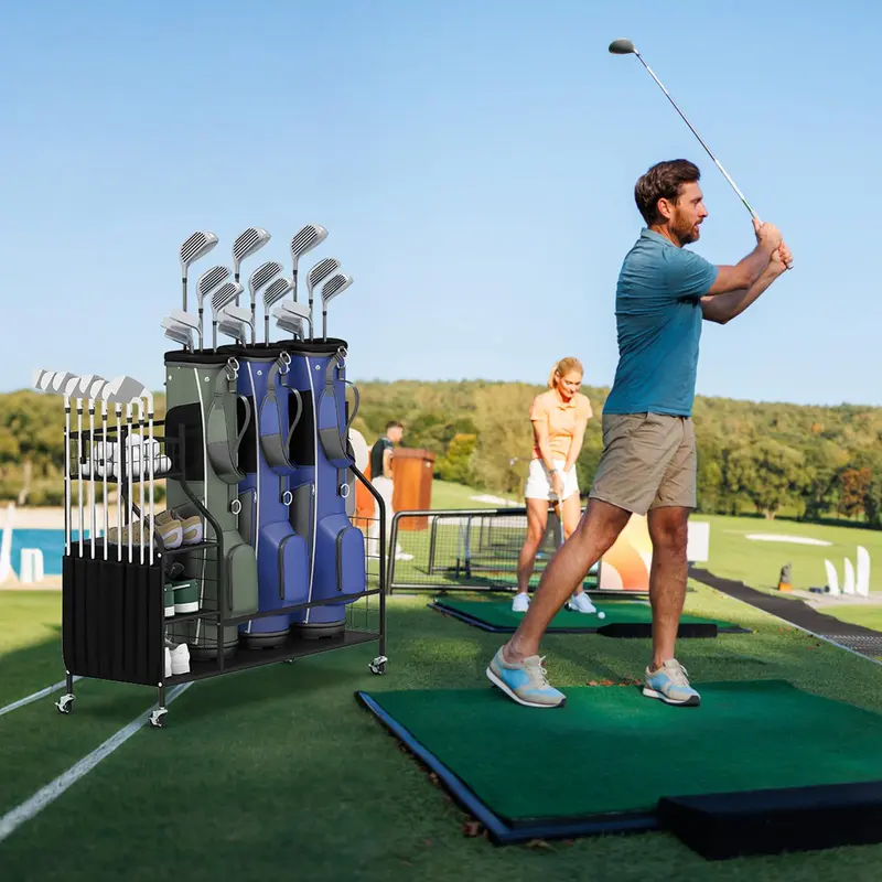 GoPlus Golf-Taschen-Organizer für Schläger, Bälle und Golfausrüstungszubehör 2