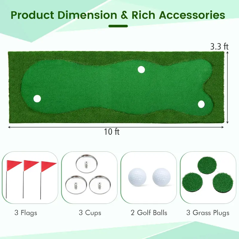 Goplus Golf-Übungsgrün