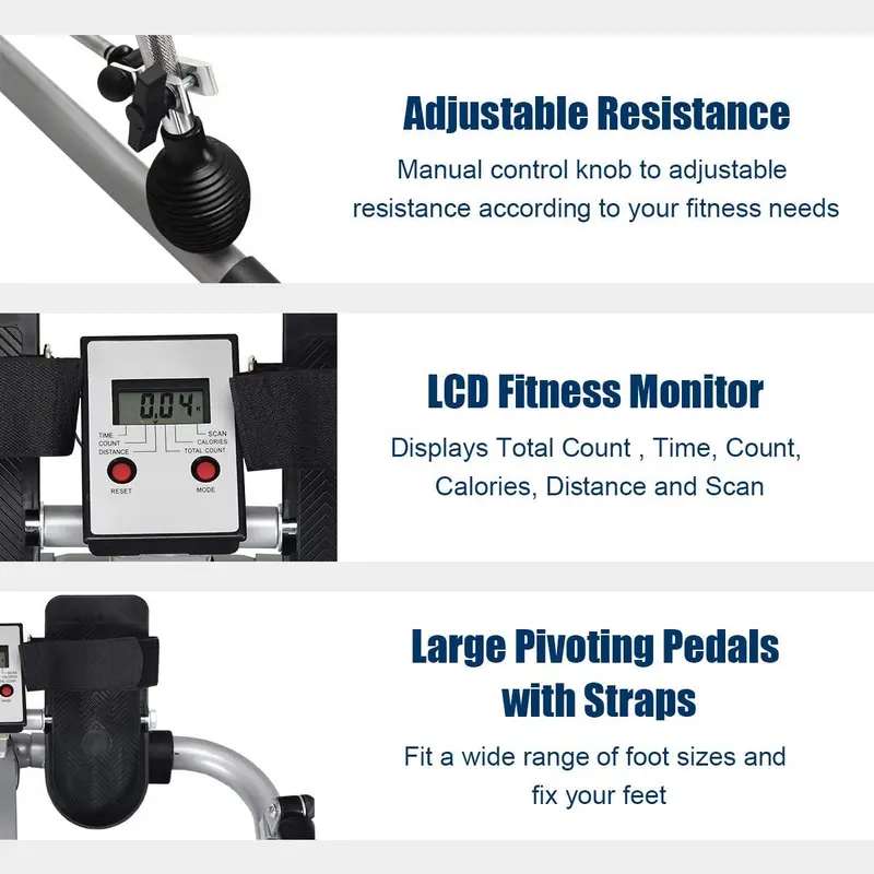 Goplus Hydraulisches Rudergerät mit LCD-Monitor
