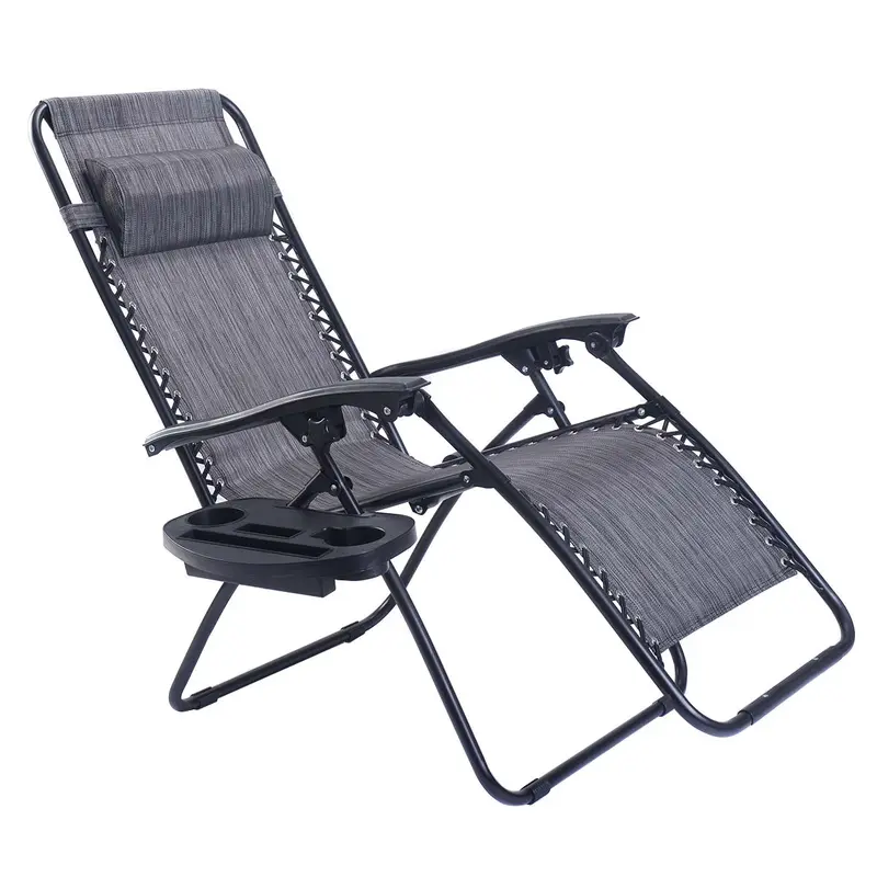 GoPlus Klappbarer Zero-Gravity-Liegestuhl