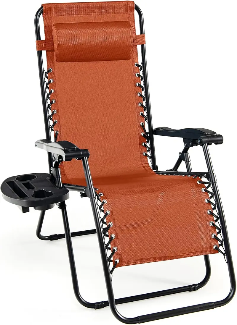 GoPlus Klappbarer Zero-Gravity-Liegestuhl