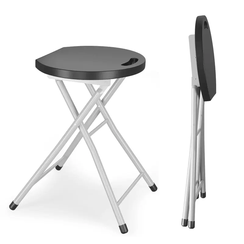 Goplus Klapphocker, 71 cm klappbarer Campinghocker für Erwachsene mit Tragkraft bis 150 kg