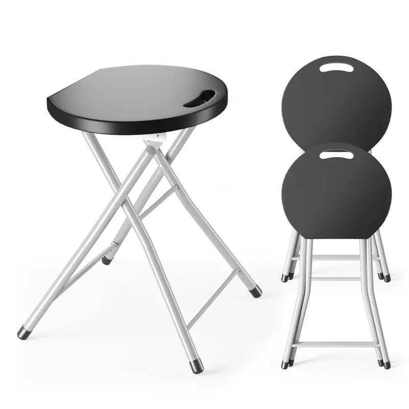 Goplus Klapphocker, 71 cm klappbarer Campinghocker für Erwachsene mit Tragkraft bis 150 kg