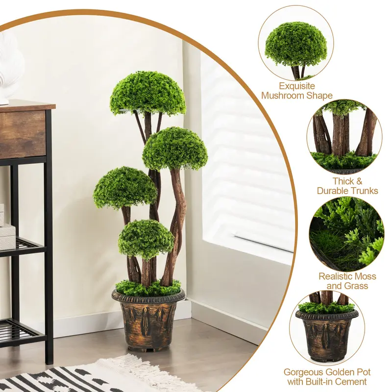 GoPlus-Künstliche Zypressen-Topiary-Kugel