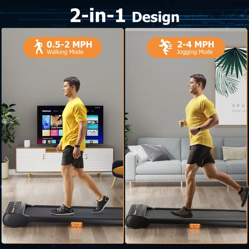 Goplus Laufpad – Unter-Schreibtisch-Laufband für Zuhause und Büro 2