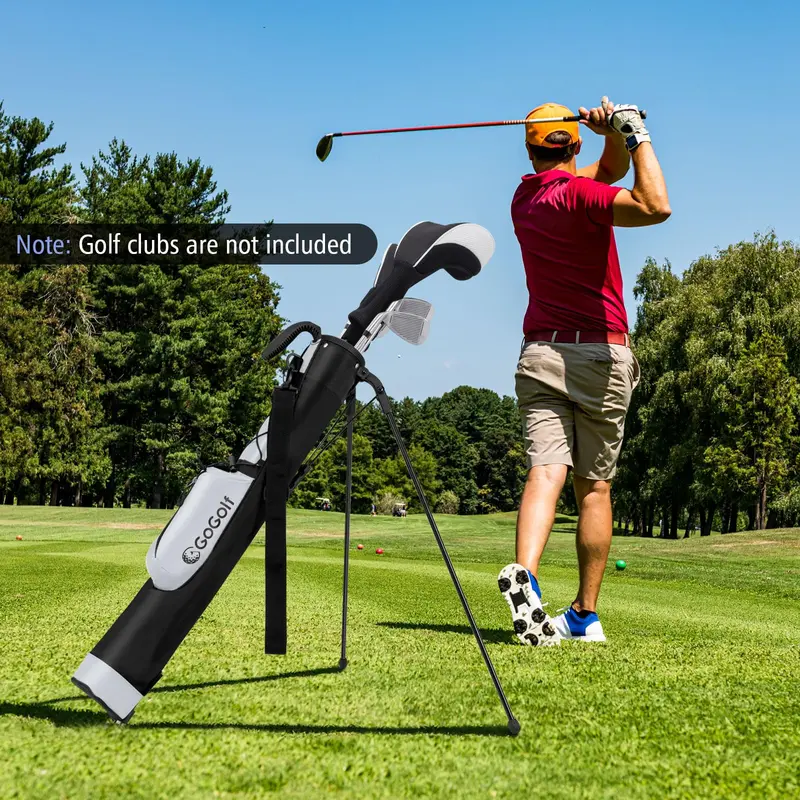 Goplus leichter Golf-Standbag für Pitch & Putt – Golftasche zum Tragen