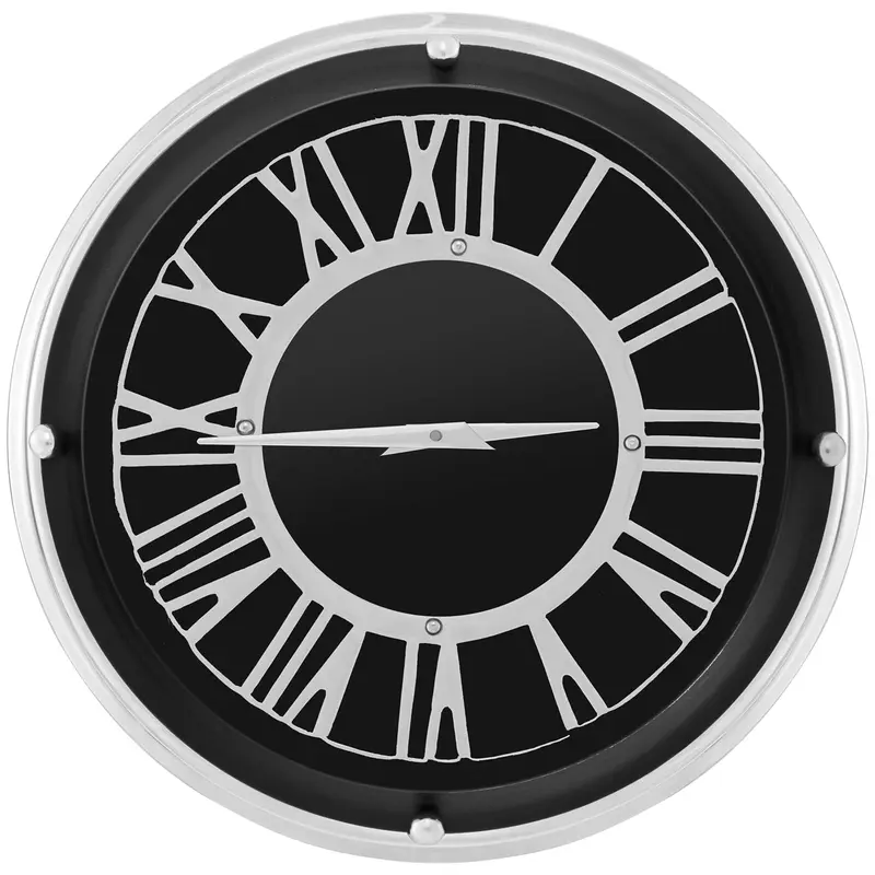 GoPlus-Leise-Wanduhr, moderne Uhr ohne Ticken