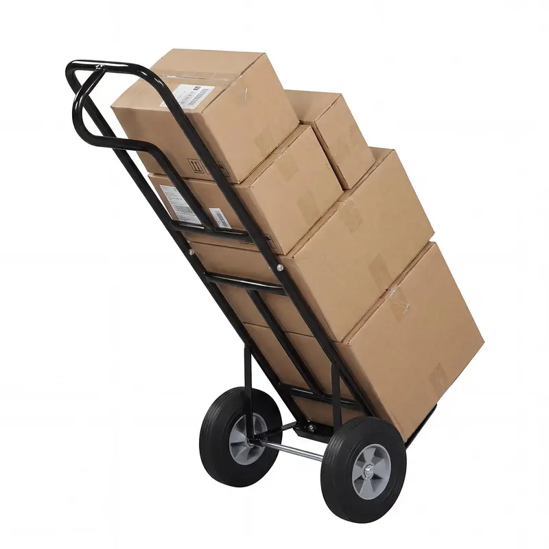 Goplus Metall-Handwagen, schwerlastfähig, 272 kg Tragkraft, Transportroller
