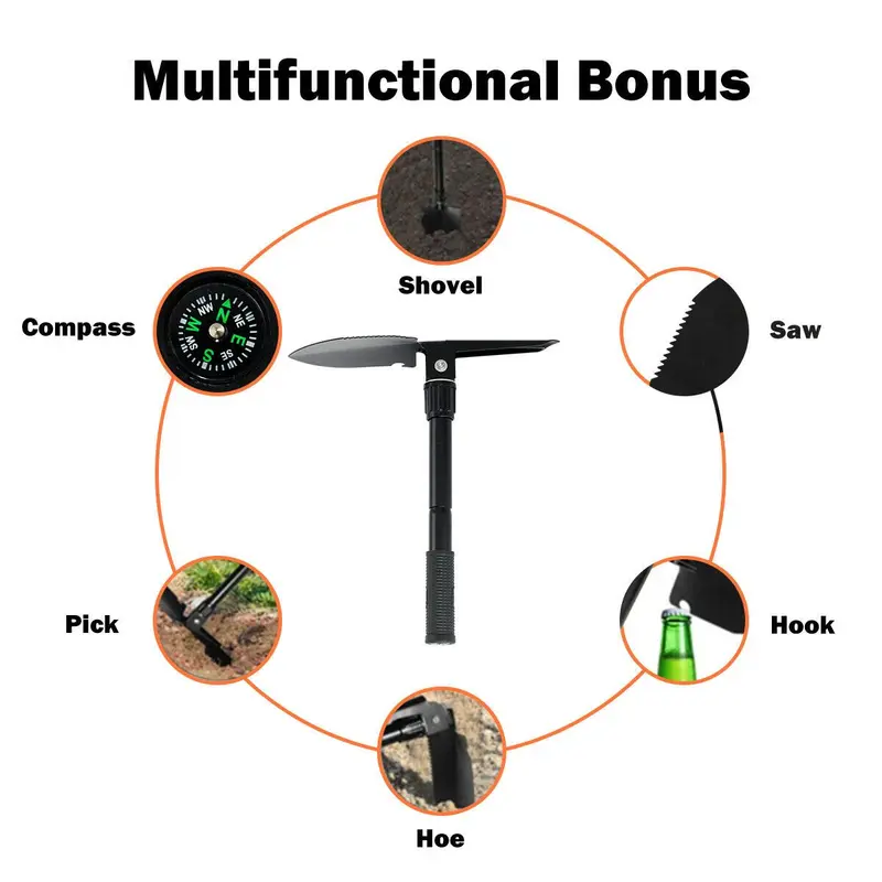 GOPLUS-Metalldetektor-Set für Erwachsene, Metallsuchgerät zum Schatzsuchen (schwarz)