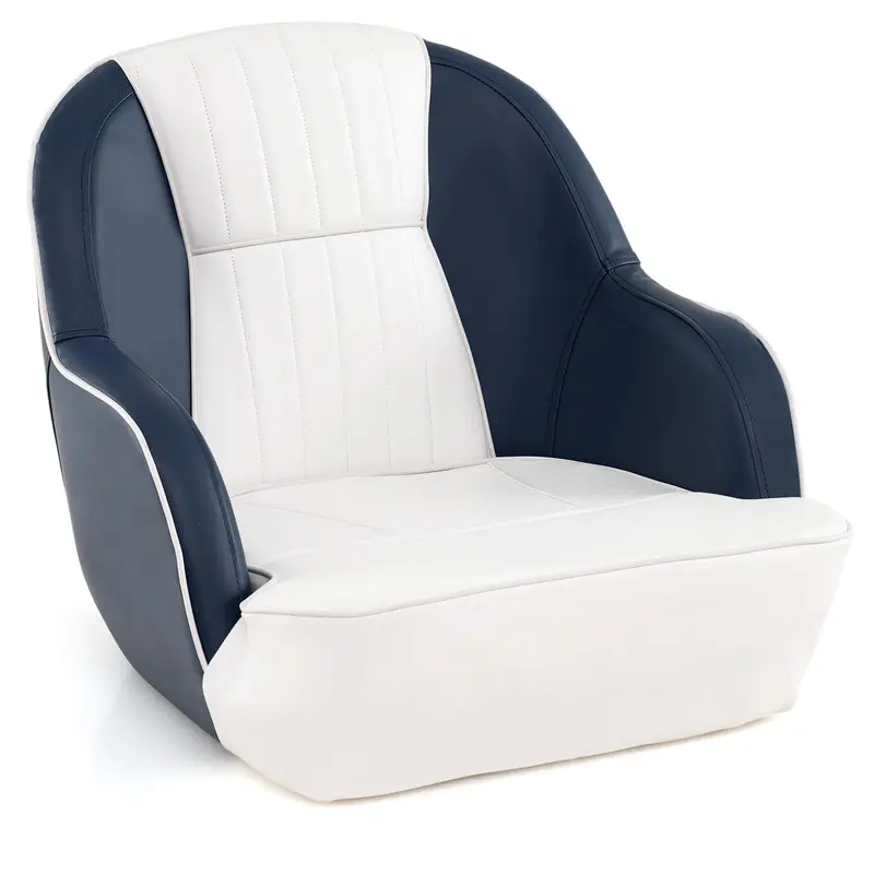 GoPlus-Pontonboot-Sitz mit dick gepolstertem Sitz | Ergonomischer Kabinen-Kommandantensitz