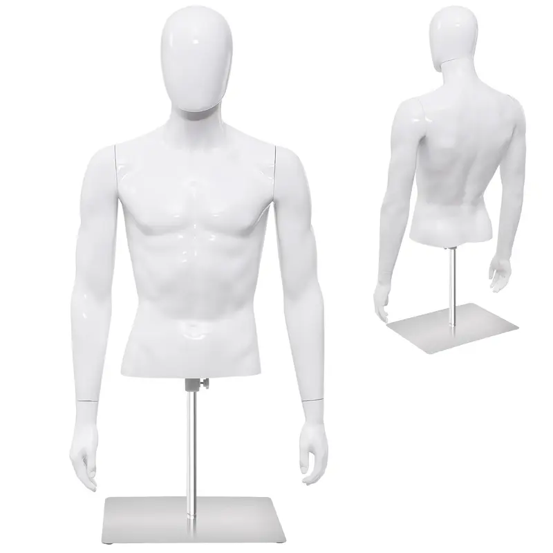 GoPlus PP-Männlicher Modell-Mannequin-Torso für Schneidergeschäfte