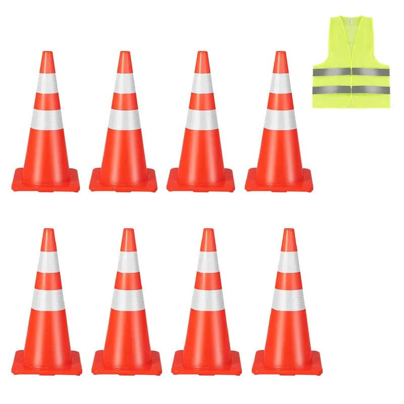 GoPlus PVC-Verkehrskonus