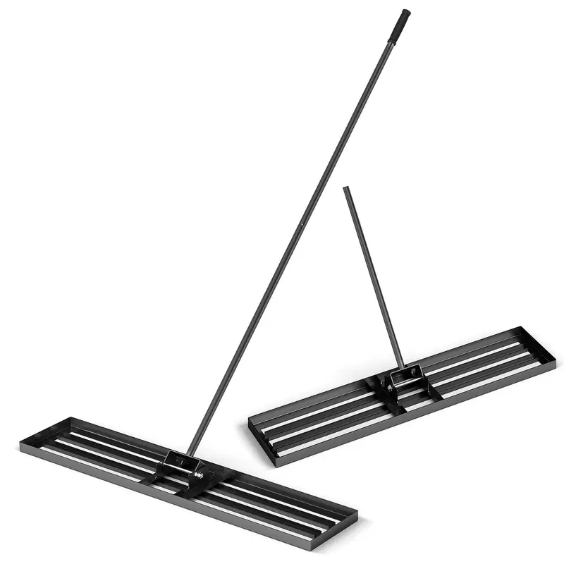 GoPlus Rasen-Ebnegabel 46" x 10", robustes Rasenebnungsgerät mit ergonomischem Griff für Erde