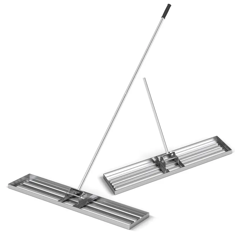 GoPlus Rasen-Ebnegabel 46" x 10", robustes Rasenebnungsgerät mit ergonomischem Griff für Erde