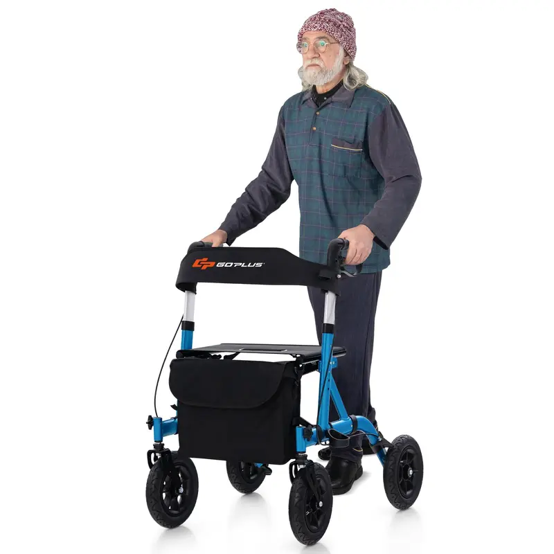 GoPlus-Rollator für Senioren mit Sitzfläche